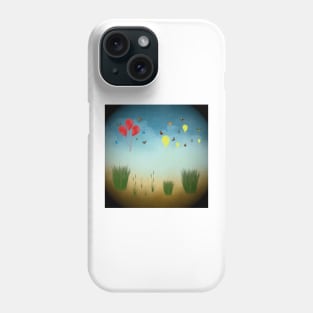 Butterflies And Balloons Phone Case