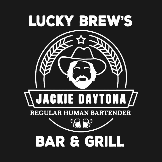 Jackie Daytona,Lucky Brew's Bar and Grill , What We Do In The Shadows Fan by FitMeClothes96