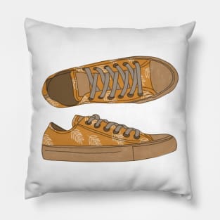 Sneakers in august Pillow