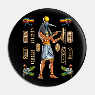 Egyptian Mythology God Thoth Pin