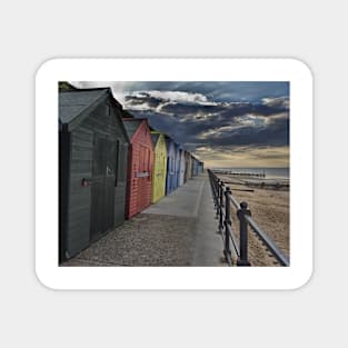 Mundesley Beach Huts Magnet