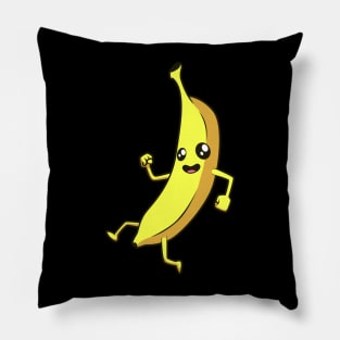 Kawaii Cartoon Banana Pillow