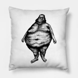 Beautiful fat man Pillow