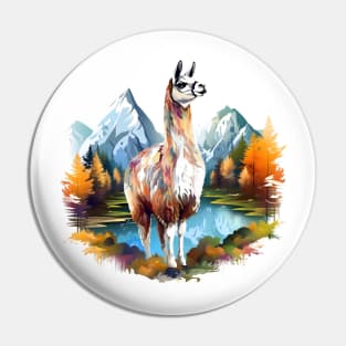 Lama Lover Pin