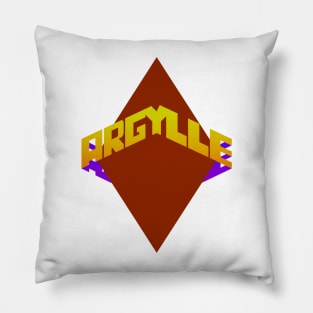 Henry Cavill as Argylle action movie 2024 graphic design Pillow