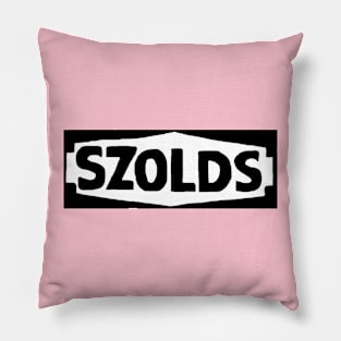 Vintage Szolds Sign Pillow