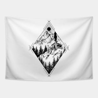 Into The Mountains Tapestry