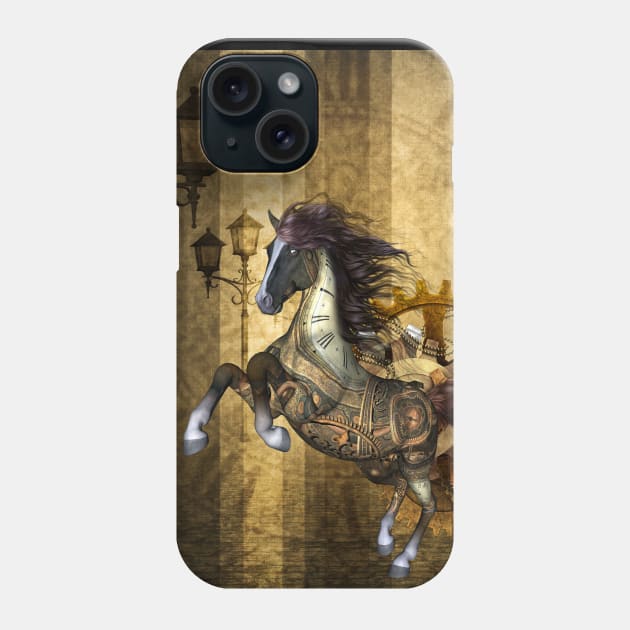 Awesome steampunk hors Phone Case by Nicky2342