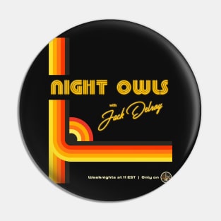 Night Owls With Jack Delroy Station Break IBC Pin