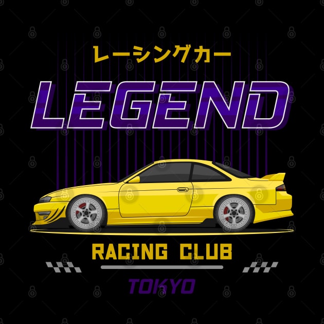 Tuner Yellow Kouki S 14 JDM by GoldenTuners