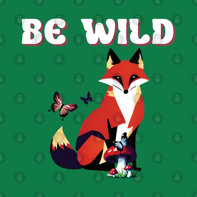 Fox be wild by SylwiaArt