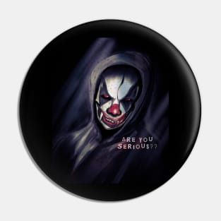 Darkest clown Pin