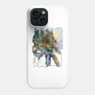 Sunrise Grizz Phone Case