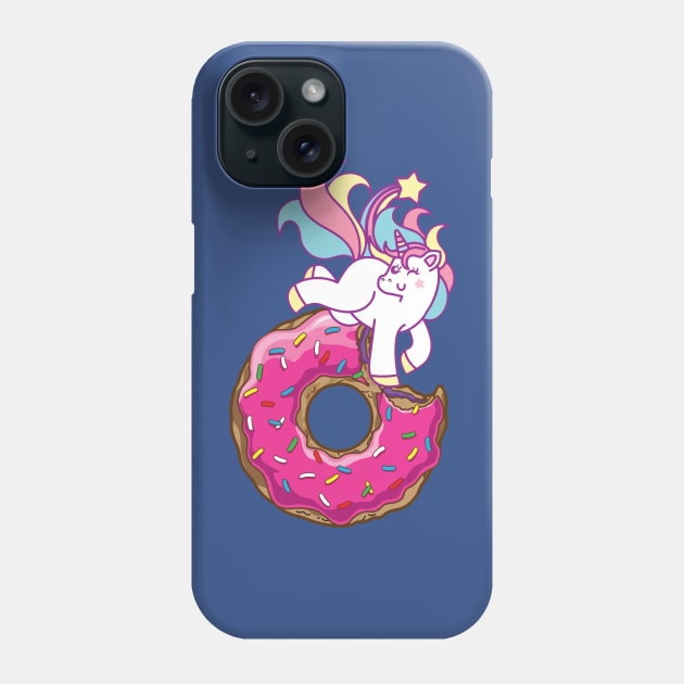 donut unicorn 1 Phone Case by KaylinOralie