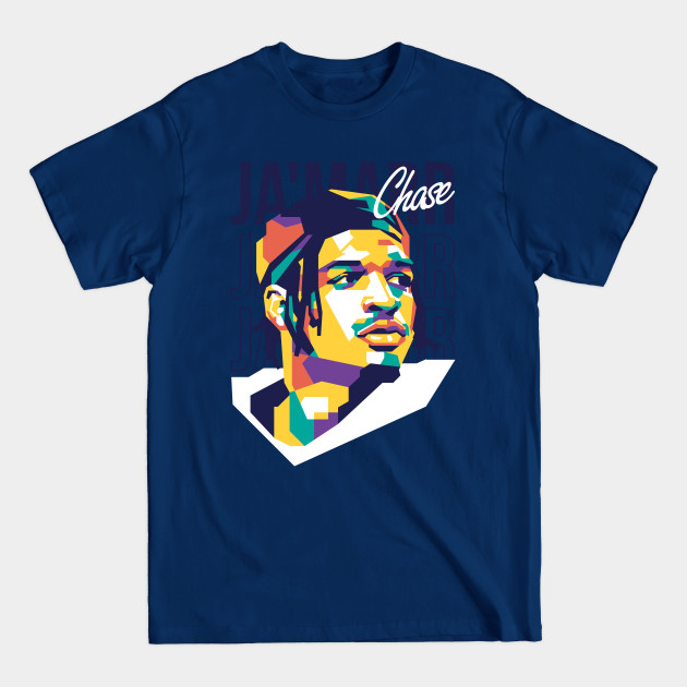 Disover Ja'marr Chase on WPAP art 2 - Jamarr Chase - T-Shirt