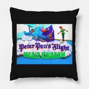 Peter Pan's Flight face mask design A Pillow