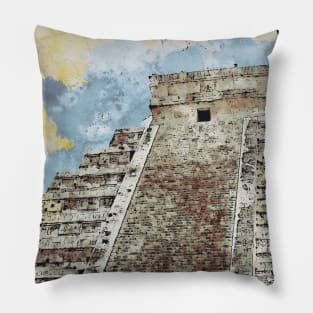 Chichen Itza Pillow