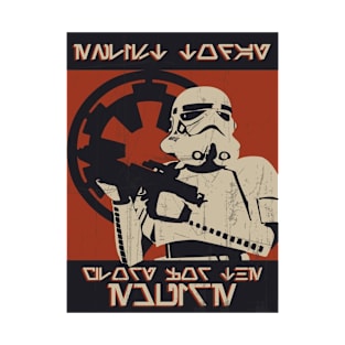 Enlist Today, Glory for the Empire Poster T-Shirt