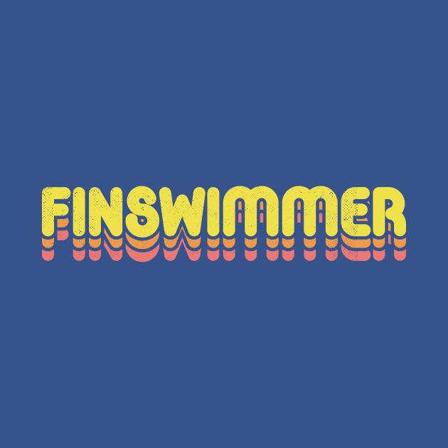 Retro Finswimmer by rojakdesigns