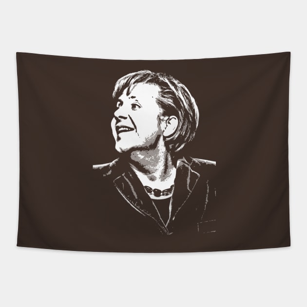 Angela Merkel Tapestry by truthtopower