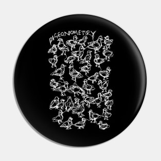 Pigeonometry - Aesop Rock - Illustrated Lyrics inverted Pin