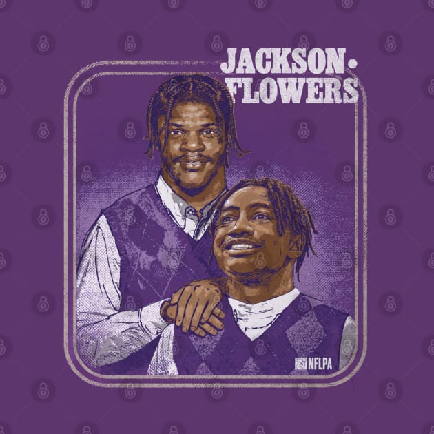 Lamar Jr. & Zay Flowers Baltimore Step Brothers by ClarityMacaws