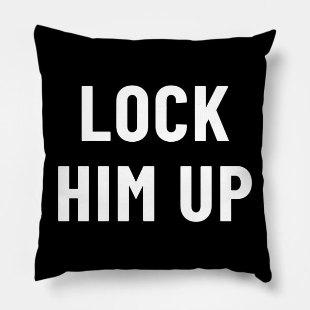 Lock Him Up Pillow by Little Duck Designs