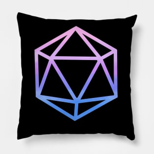 Bisexual Bard: DnD pride Pillow