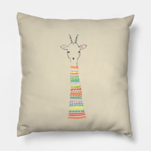 A Giraffe Pillow