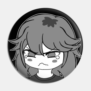 Funny Anime Manga Angry Pout Face Little Girl Cute Meme Pin