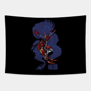 Hannya Skater Tapestry