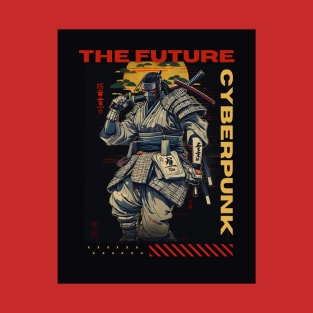 Cyberpunk samurai the future T-Shirt