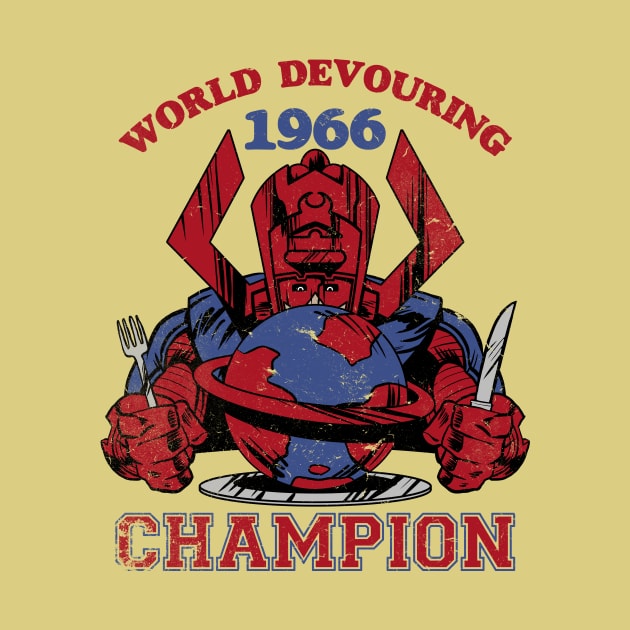 World Devouring Champion by ClayGrahamArt