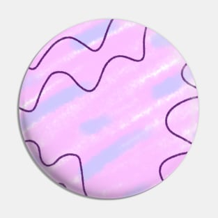 Pink blue purple watercolor abstract art Pin