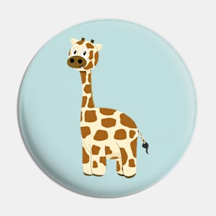 A Happy Giraffe Pin