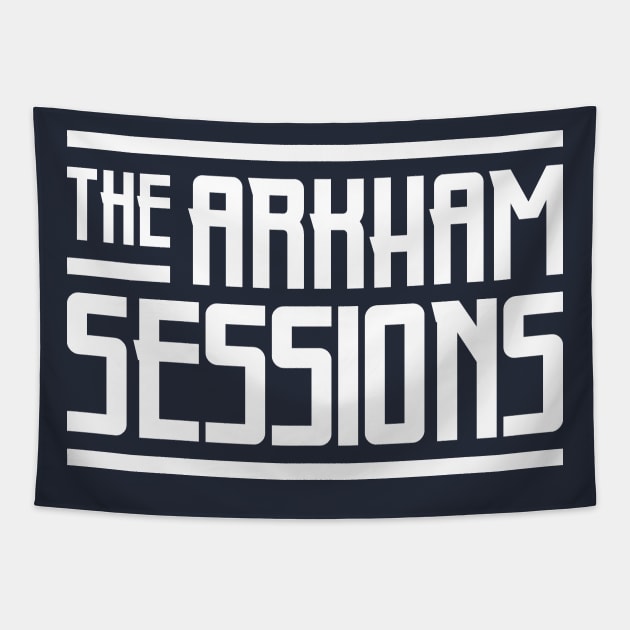 The Arkham Sessions Logo_White Tapestry by The Arkham Sessions