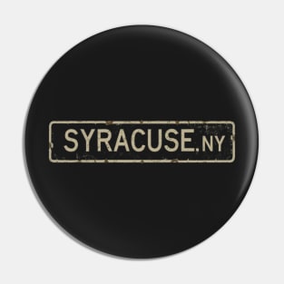 Syracuse Pin