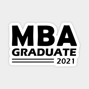 MBA Graduate 2021 Magnet