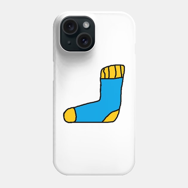 Missing Sock Phone Case by World Of Random