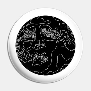 man in the moon Pin