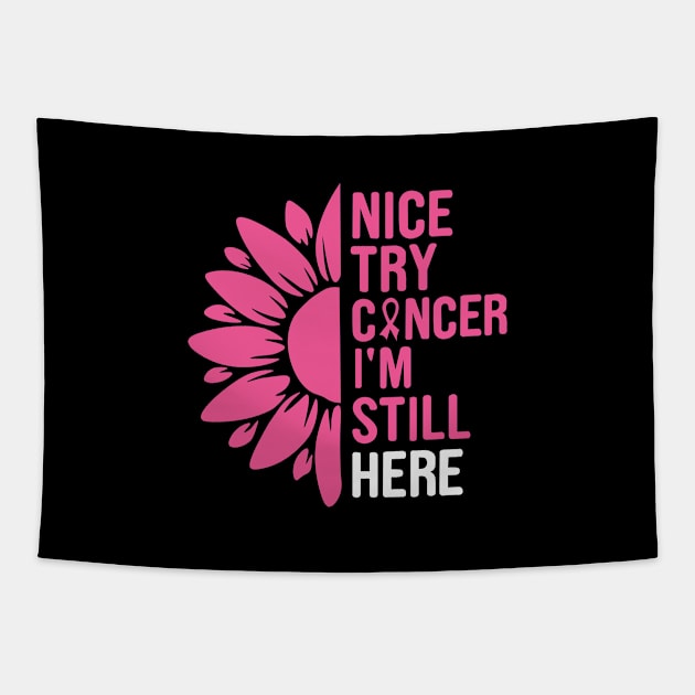 breast cancer awareness Tapestry by first12