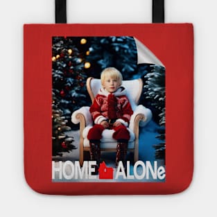 home alone merry christmas new version poster style Tote