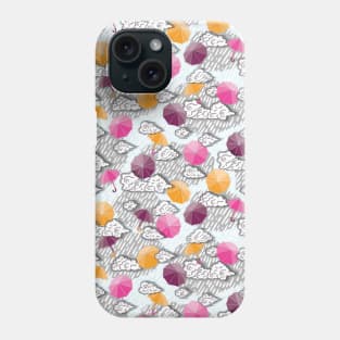 Showers Rain and Clouds Phone Case