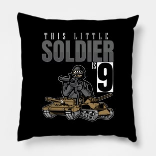 9 Soldier Camouflage Pillow