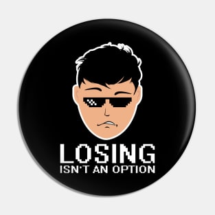 Sarcastic Face Quote Of Amusing Gamer Artwork Pin