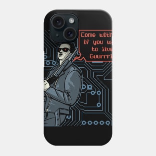 Terminator Guurrrll Phone Case