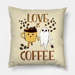 Coffee love Pillow