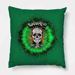 Surprise!!! Graphic Pillow