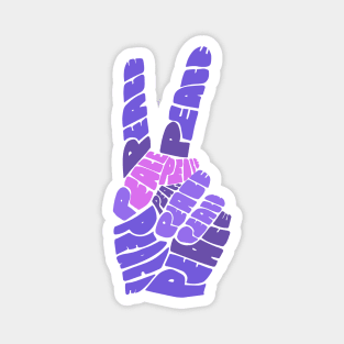 Peace Hand Magnet