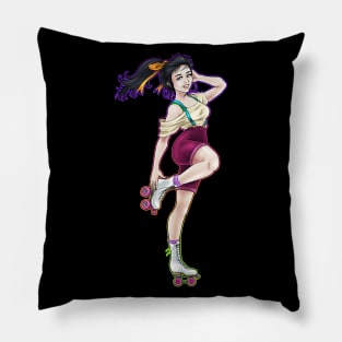 Neon Skater 2 Pillow